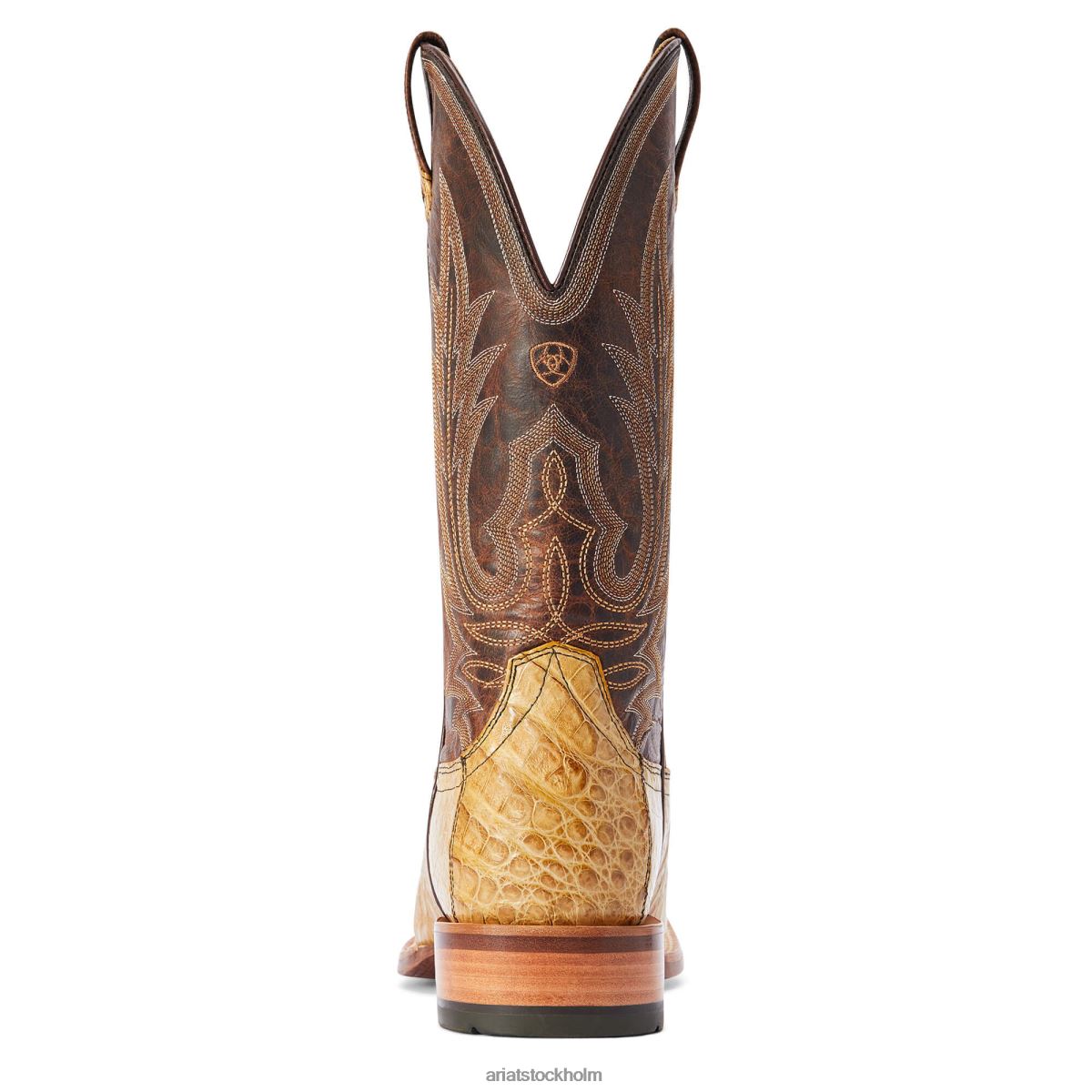 Skodon Ariat gunslinger western stövel honeycomb kajman mage män F0484134