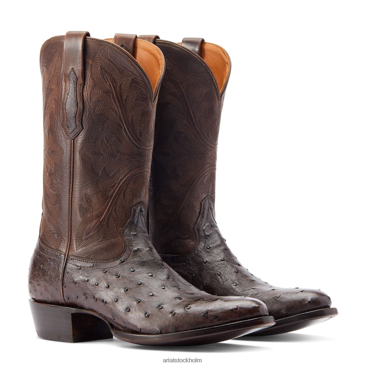 Skodon Ariat james espresso full quill struts män F0484182