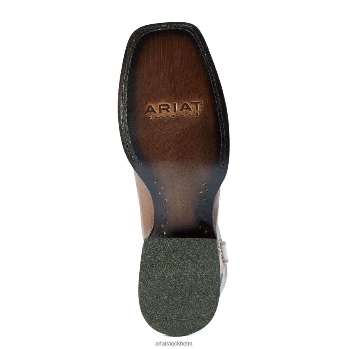 Skodon Ariat krets patriot western stövel väderbiten solbränna män F048410