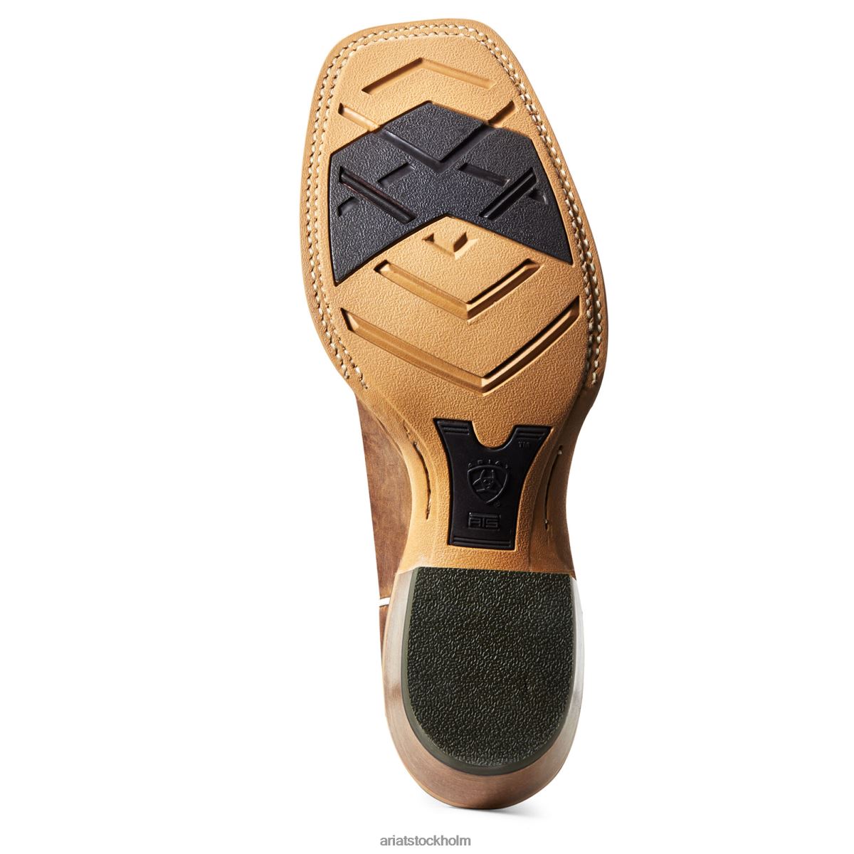 Skodon Ariat real deal westernstövel dammat vete män F04847