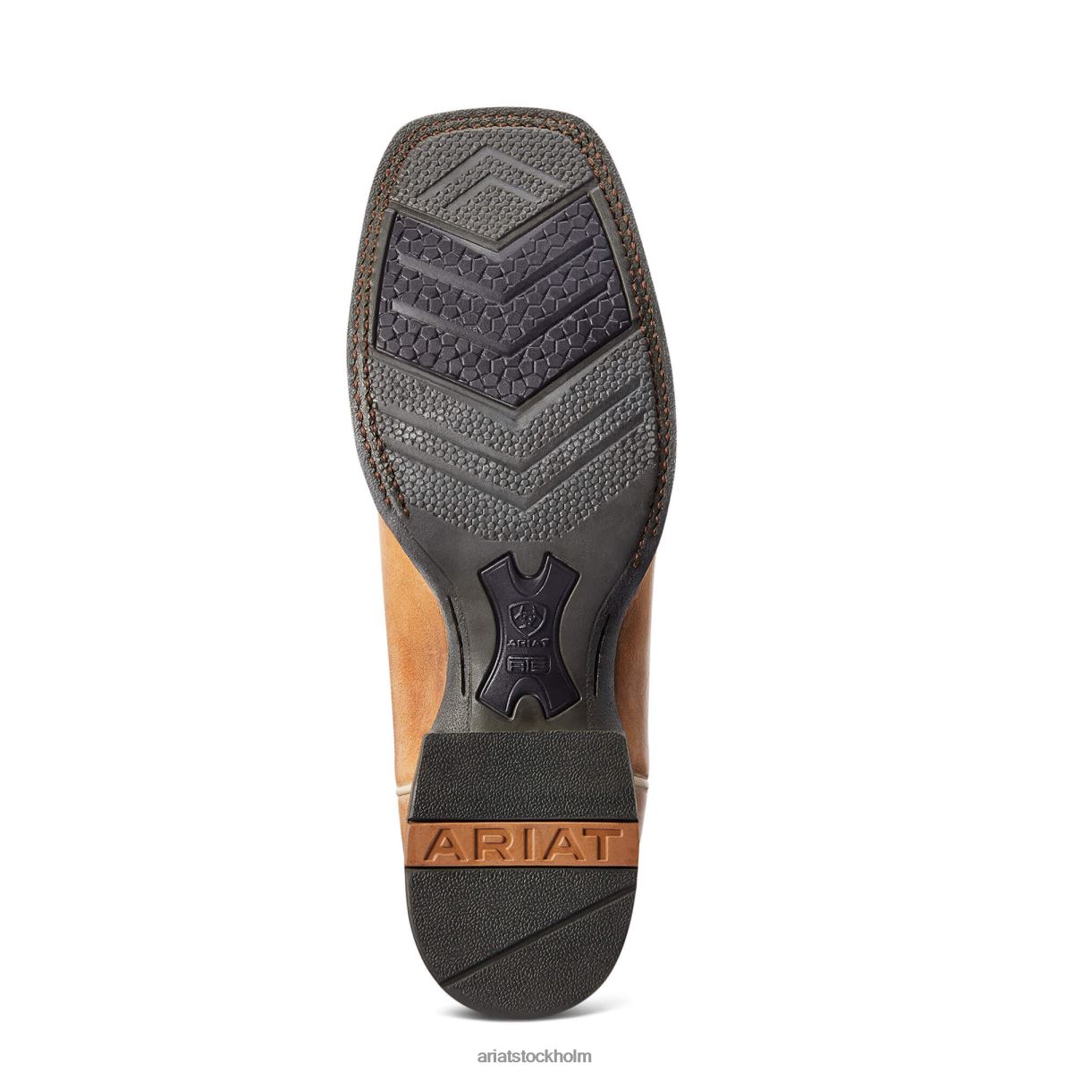 Skodon Ariat ridin hög westernstövel ökenbrun män F048420