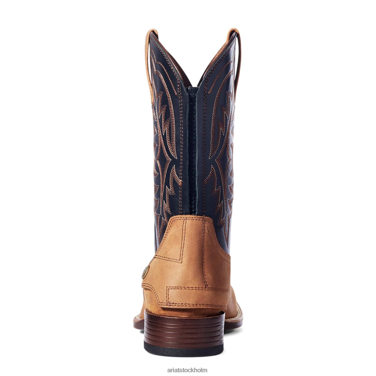 Skodon Ariat ryden ultra ez western stövel med dragkedja status brun män F0484143