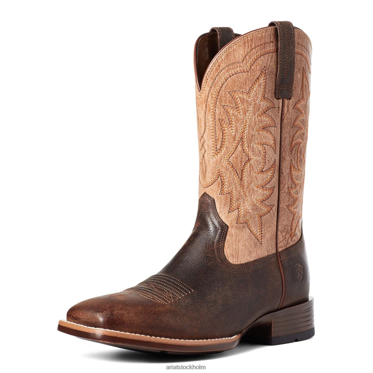 Skodon Ariat ryden ultra western stövel mörk stek män F0484125