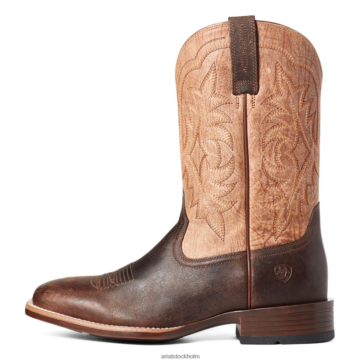 Skodon Ariat ryden ultra western stövel mörk stek män F0484125