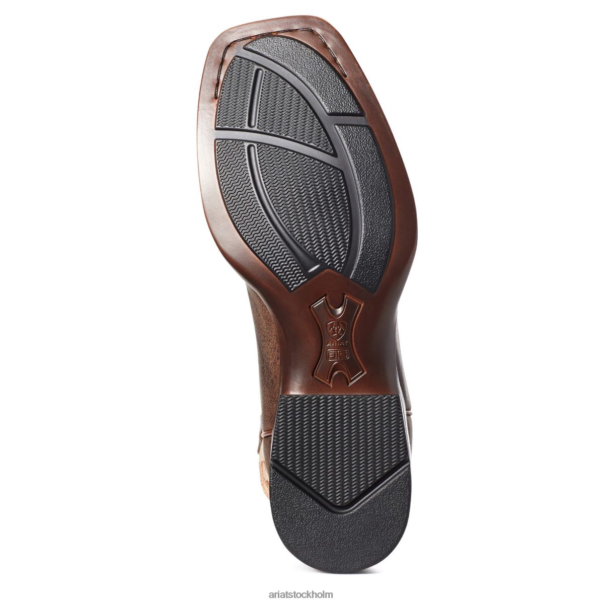 Skodon Ariat ryden ultra western stövel mörk stek män F0484125
