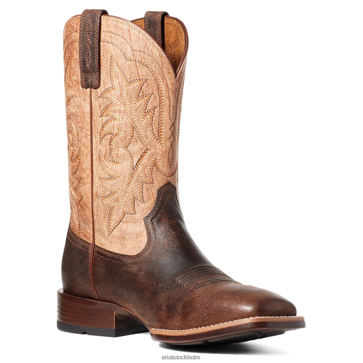 Skodon Ariat ryden ultra western stövel mörk stek män F0484125