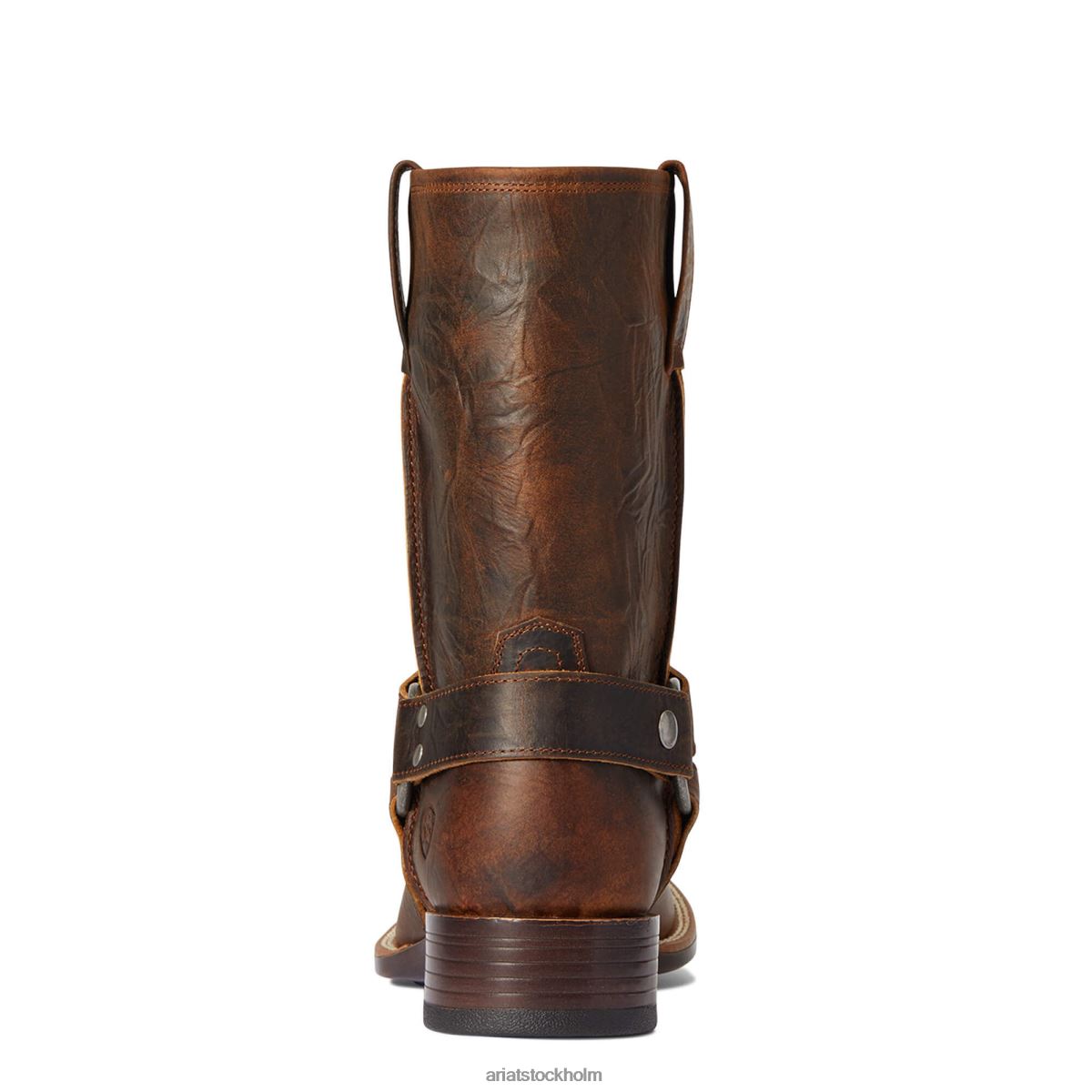 Skodon Ariat sele patriot ultra western stövel bar topp brun män F048448