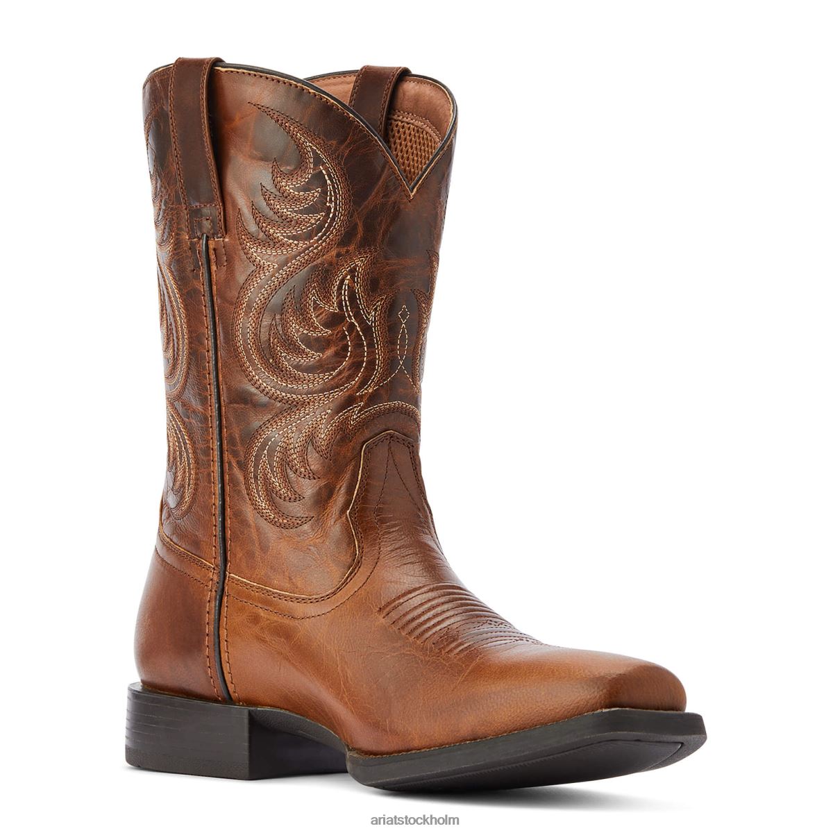 Skodon Ariat sport boss man western boot rik konjak män F0484124