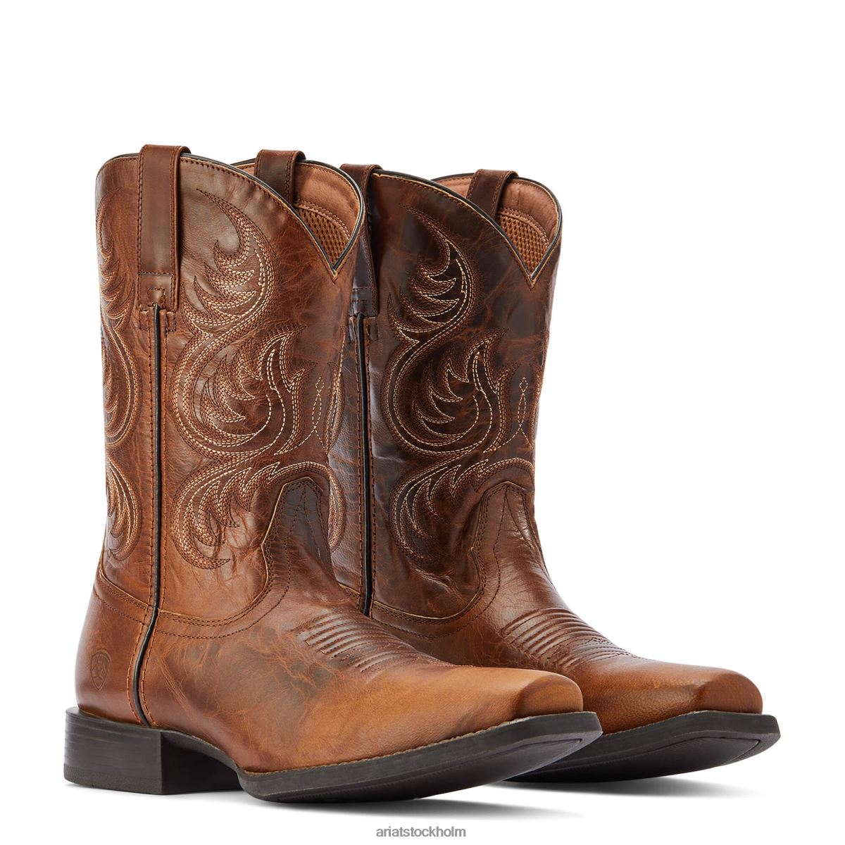 Skodon Ariat sport boss man western boot rik konjak män F0484124