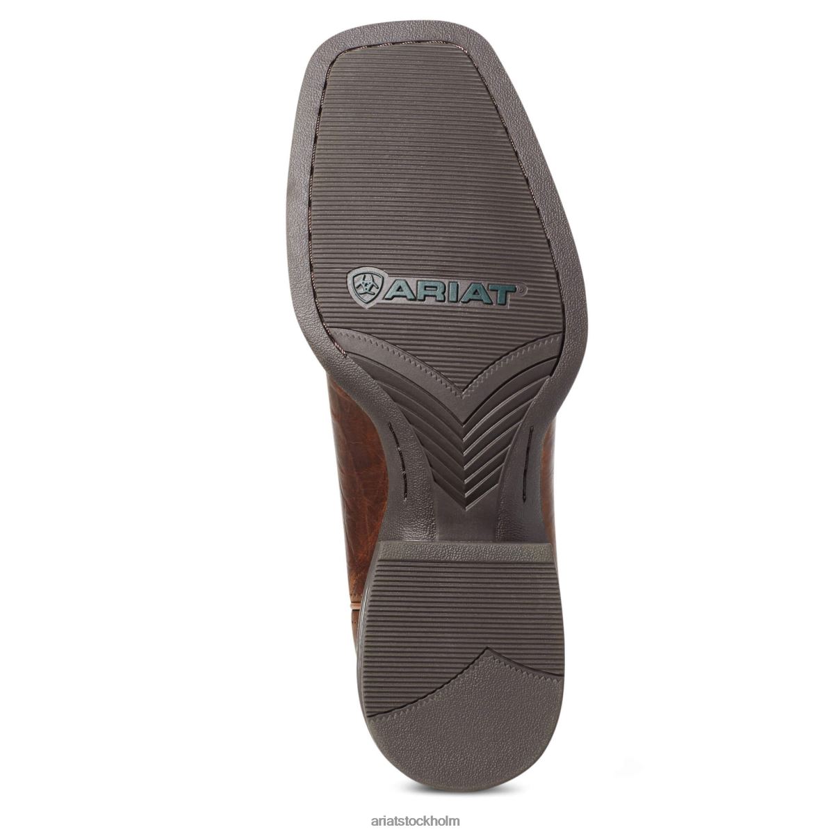Skodon Ariat sport cool venttek westernstövel bar topp brun män F048496