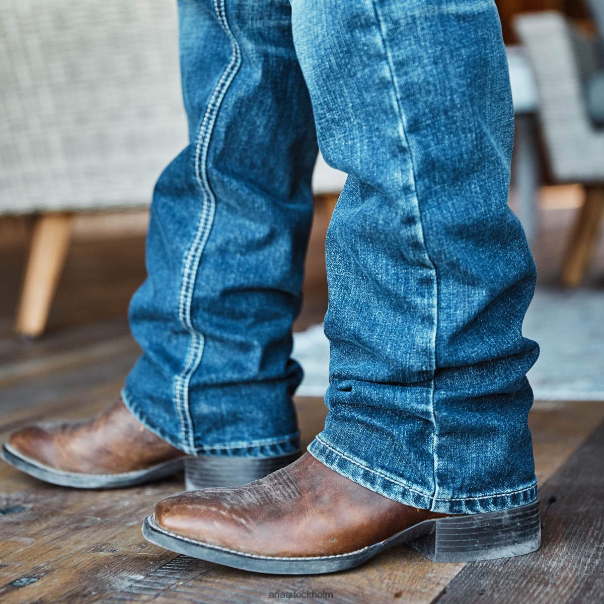 Skodon Ariat sport orgullo mexicano westernstövel choklad män F048488