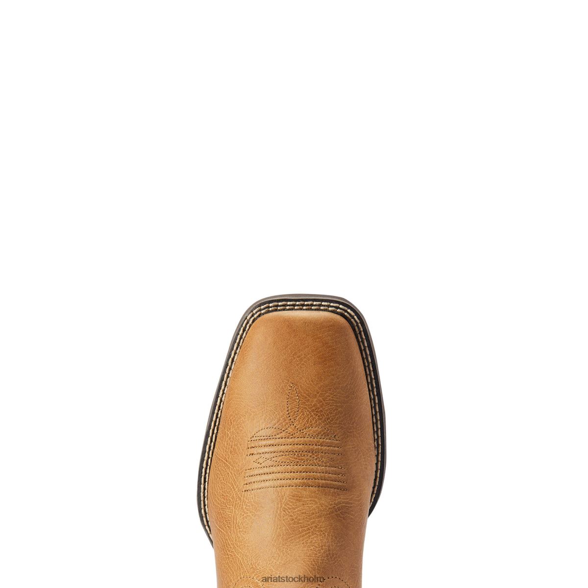 Skodon Ariat sport pardner western stövel matt tan bock män F048486