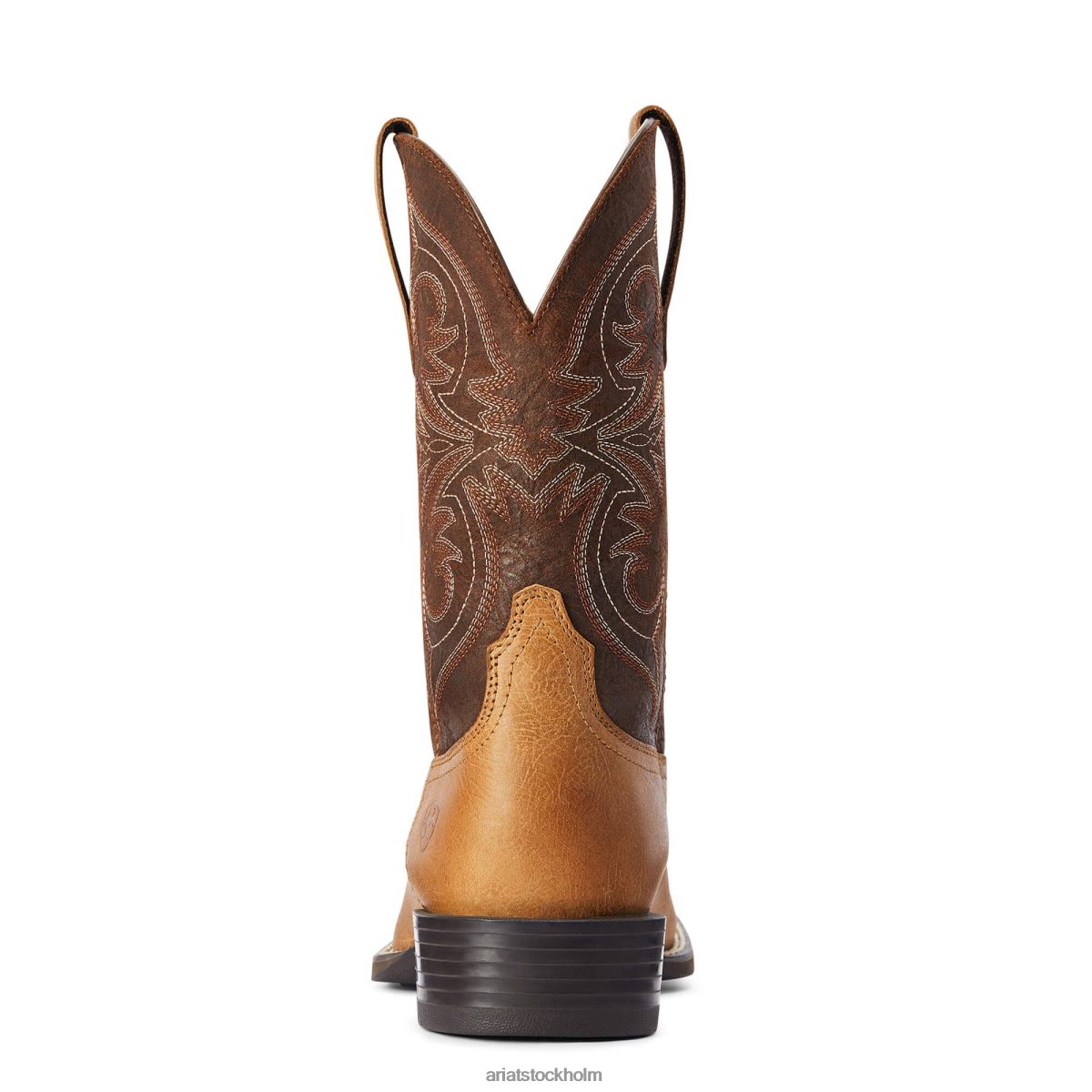 Skodon Ariat sport pardner western stövel matt tan bock män F048486