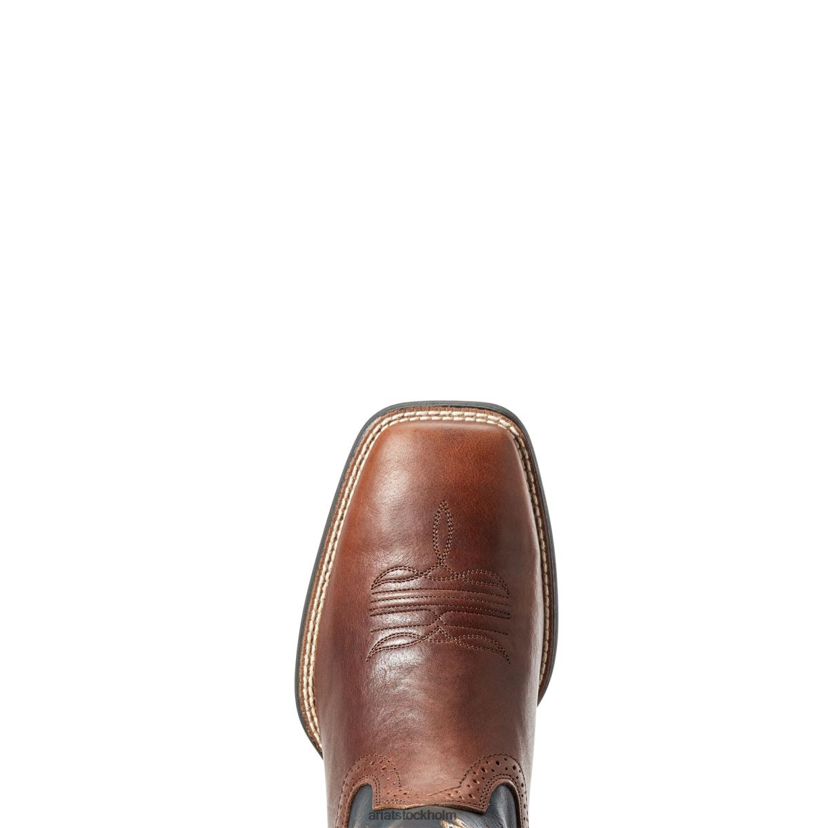 Skodon Ariat sport västernstövel med bred fyrkantig tå konjakgodis män F048463