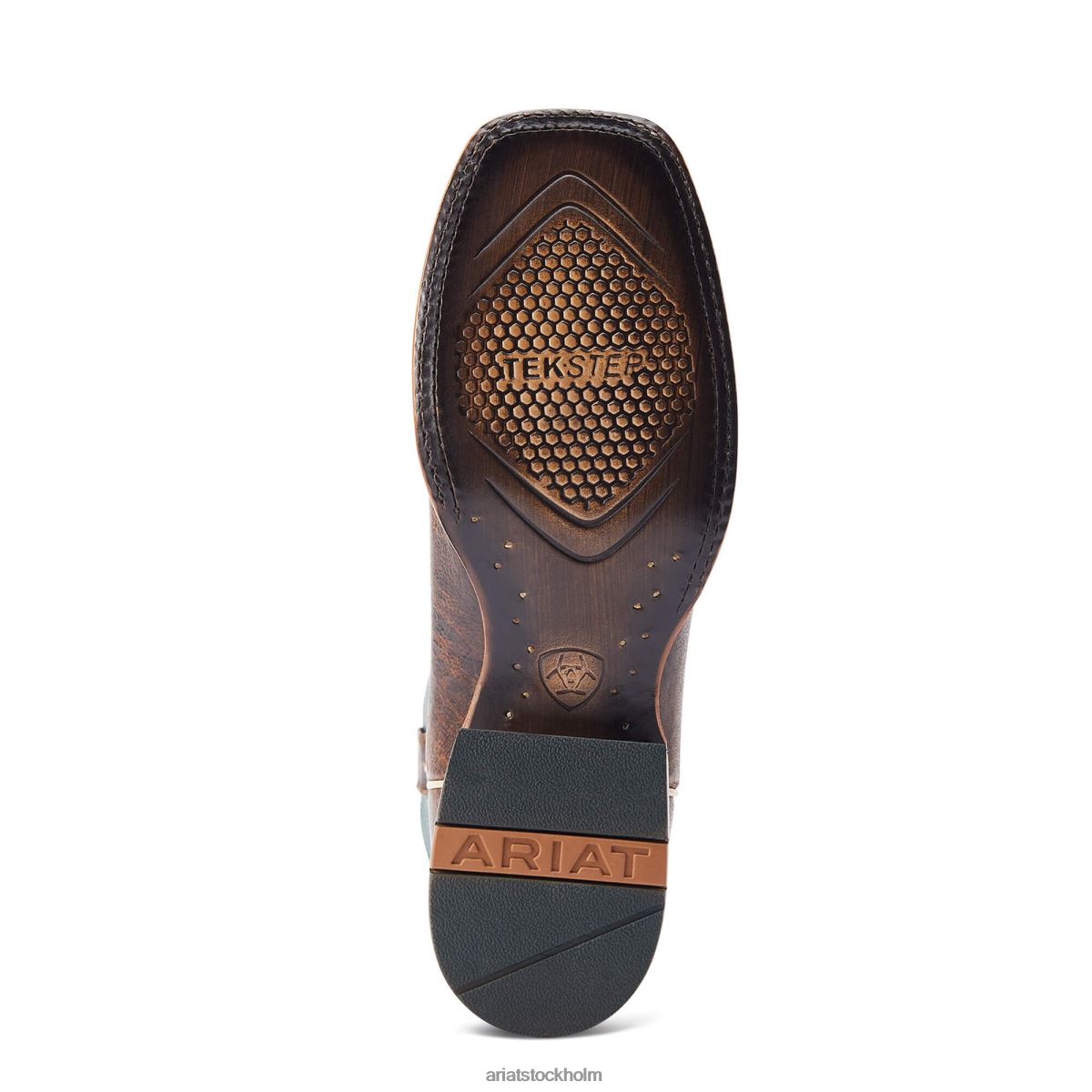 Skodon Ariat sting westernstövel brunbränd män F048459