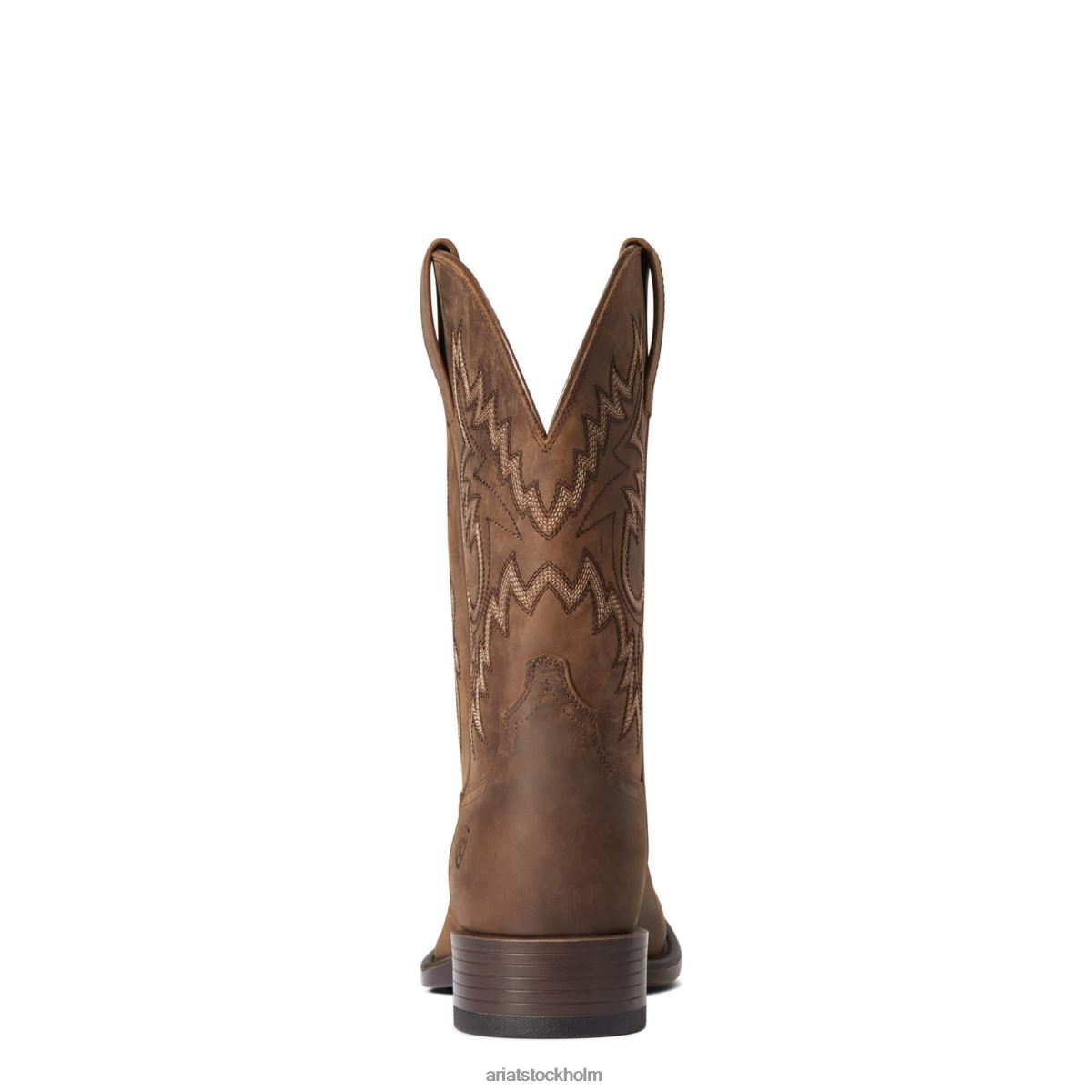 Skodon Ariat stockman ultra western stövel talon tan män F0484105