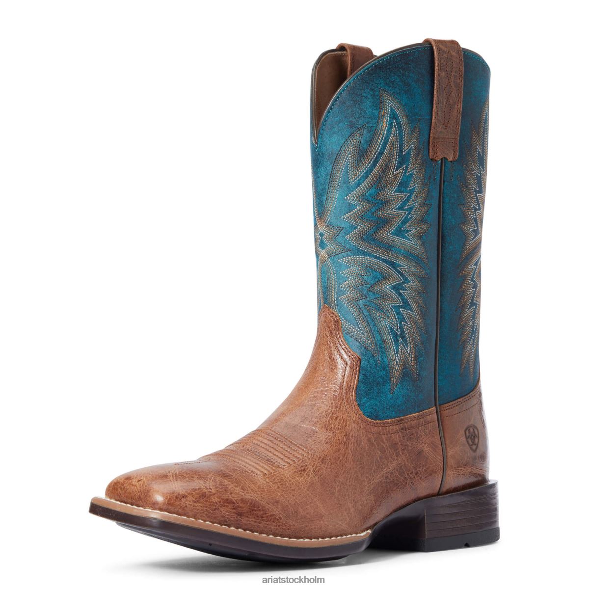 Skodon Ariat valor ultra western stövel mörk solbränna män F0484205