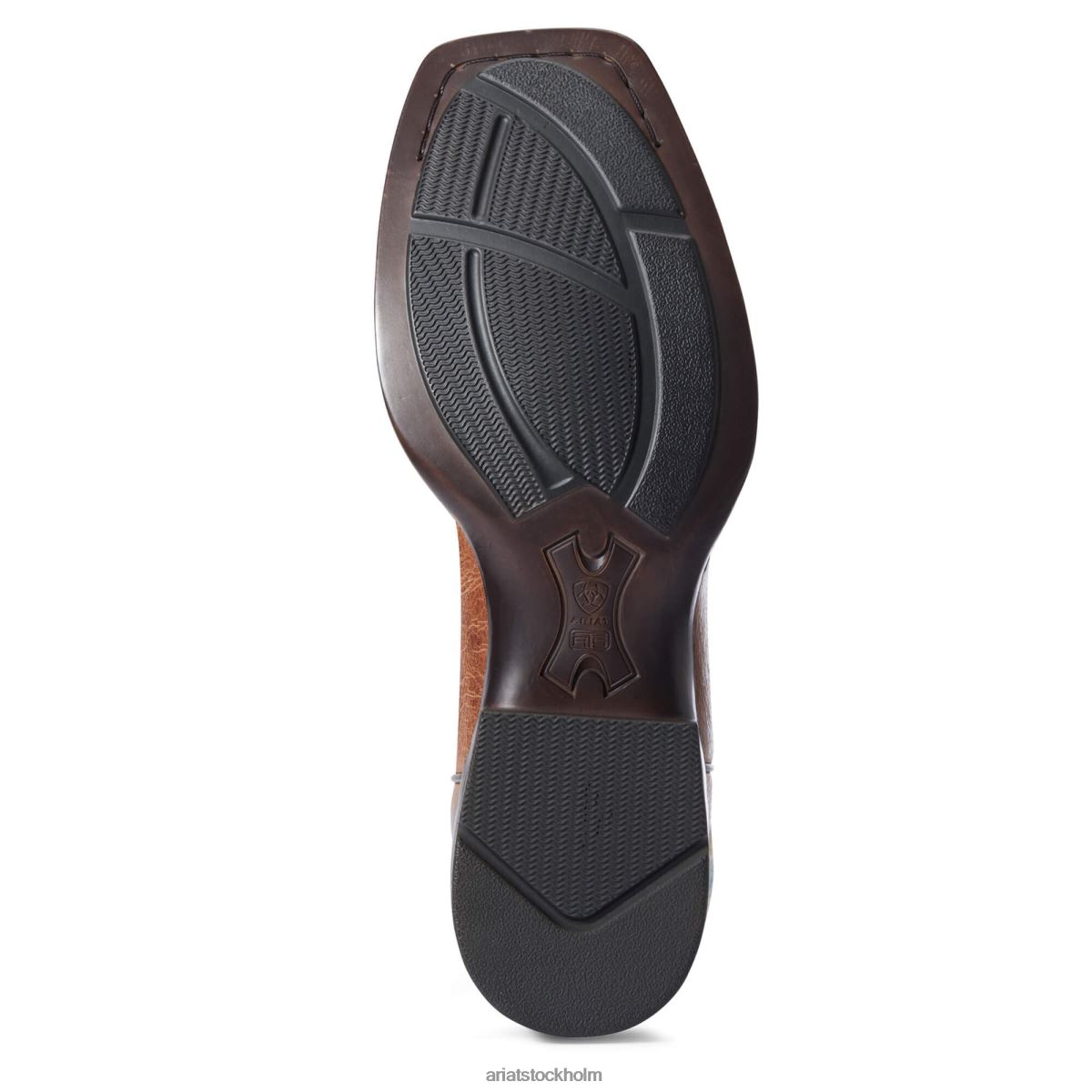 Skodon Ariat valor ultra western stövel mörk solbränna män F0484205