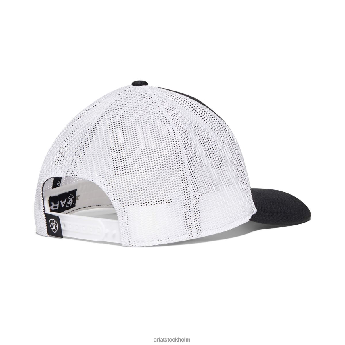 Tillbehör Ariat lock med sköldlogotyp svart vit män F04841967