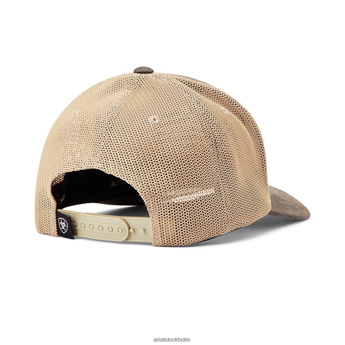 Tillbehör Ariat patriot flagga mössa brun män F04841888