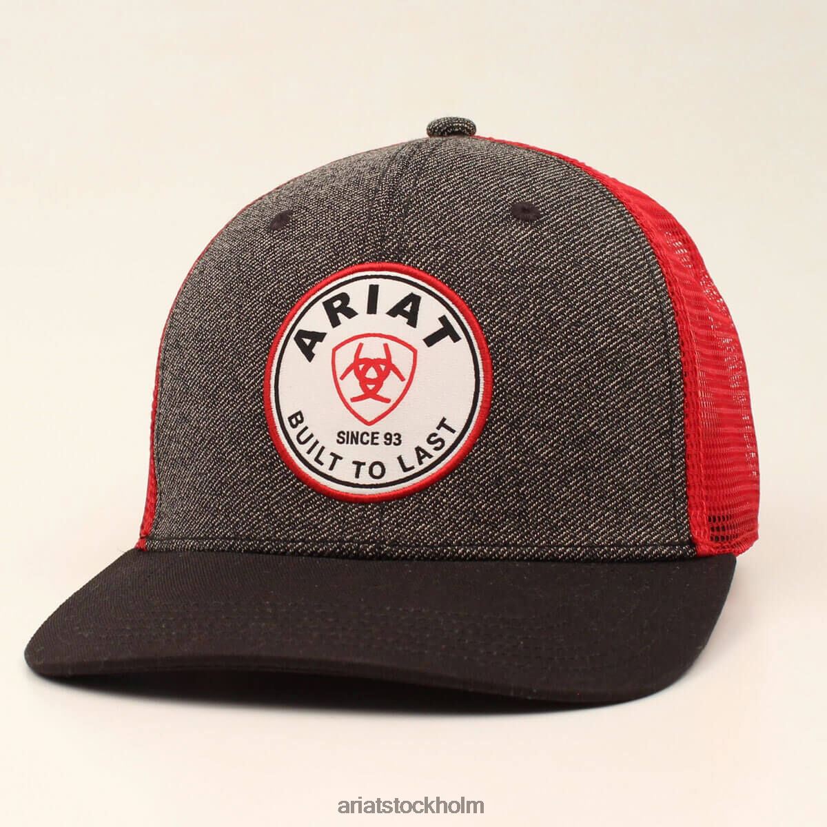 Tillbehör Ariat rund logotyp lock grå män F04841959