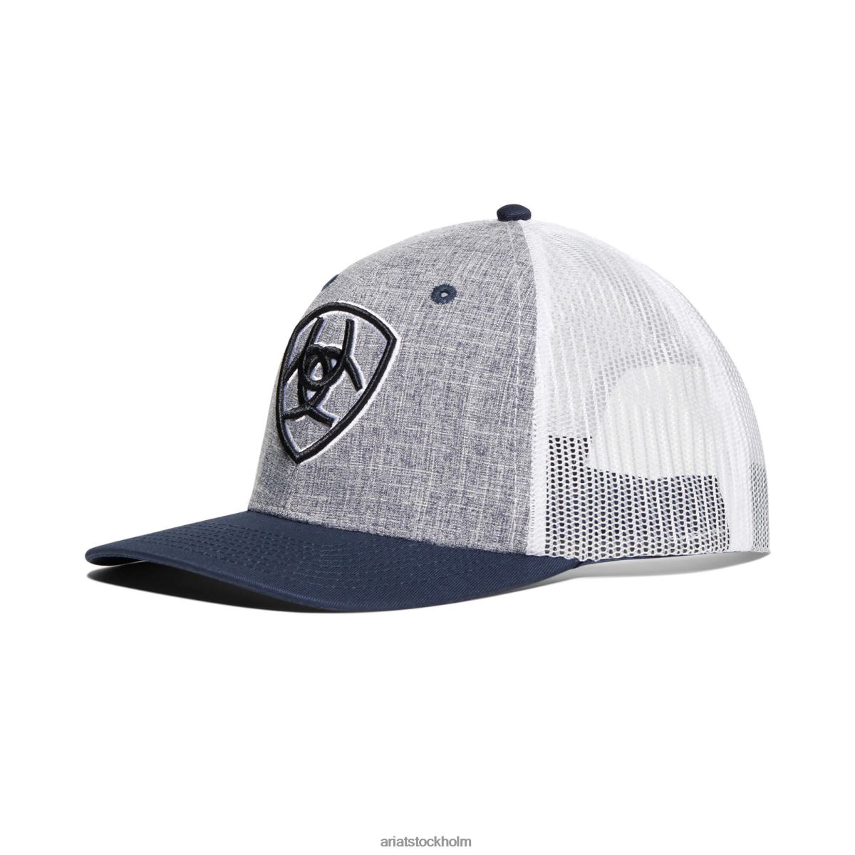 Tillbehör Ariat stor sköldkåpa grå män F04841920