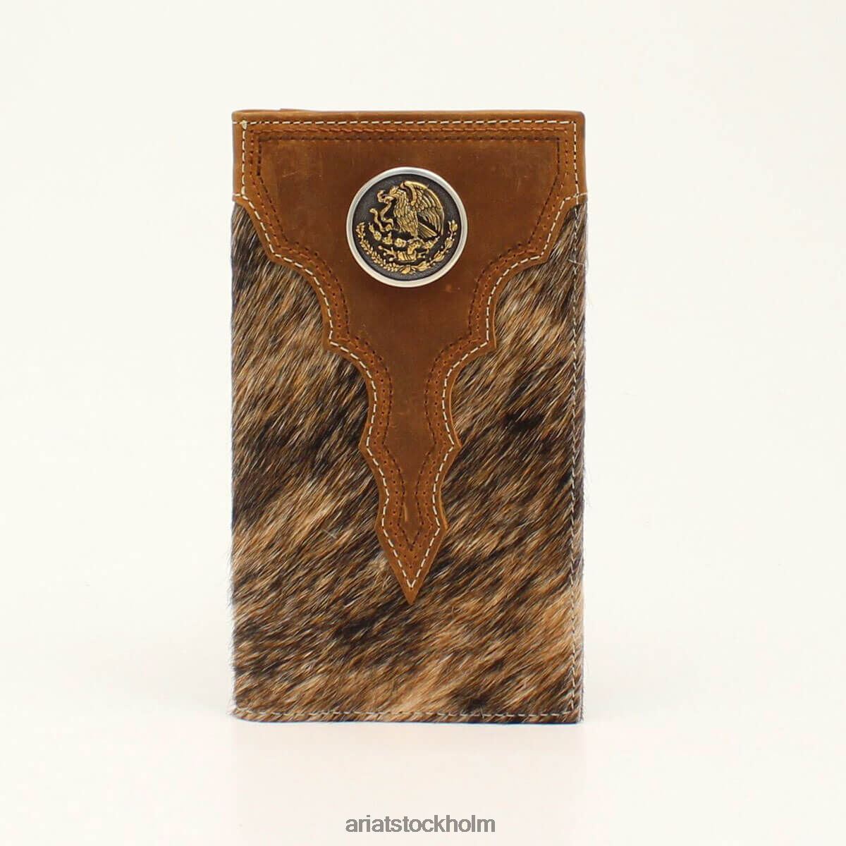 Tillbehör Ariat mexico eagle rodeo plånbok brun män F04841810