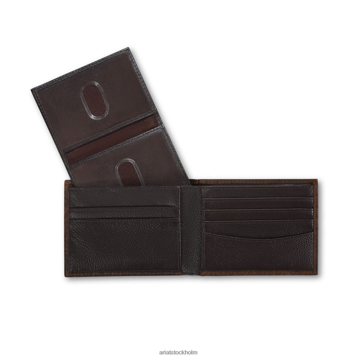 Tillbehör Ariat mexico shield bifold plånbok brun män F04841801