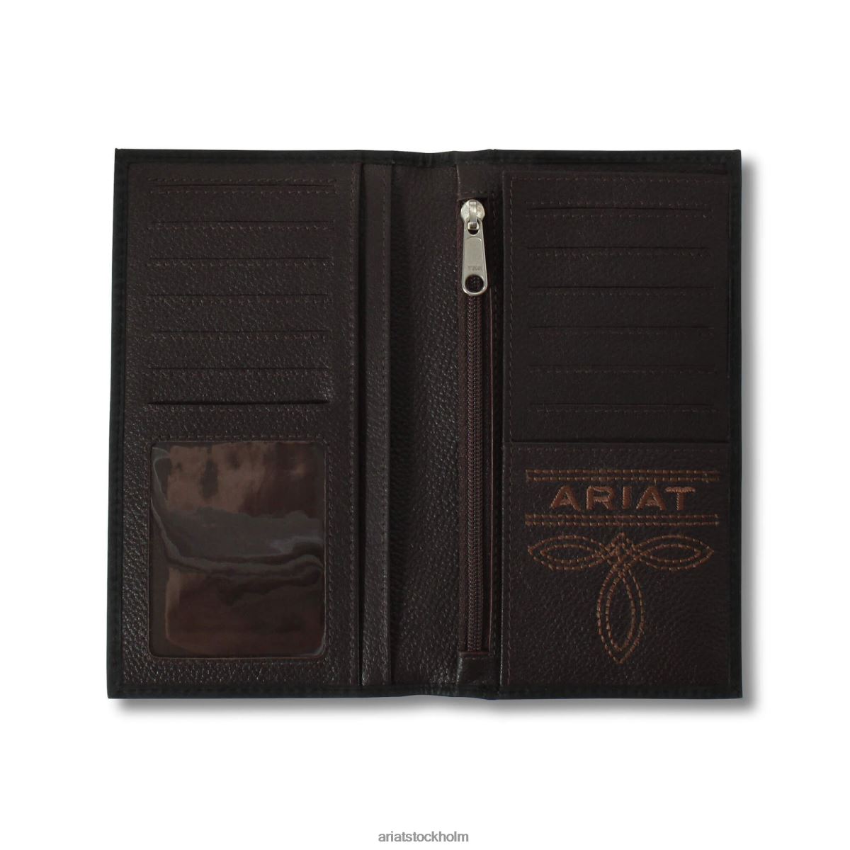 Tillbehör Ariat rodeo plånbok logotyp svart män F04841793