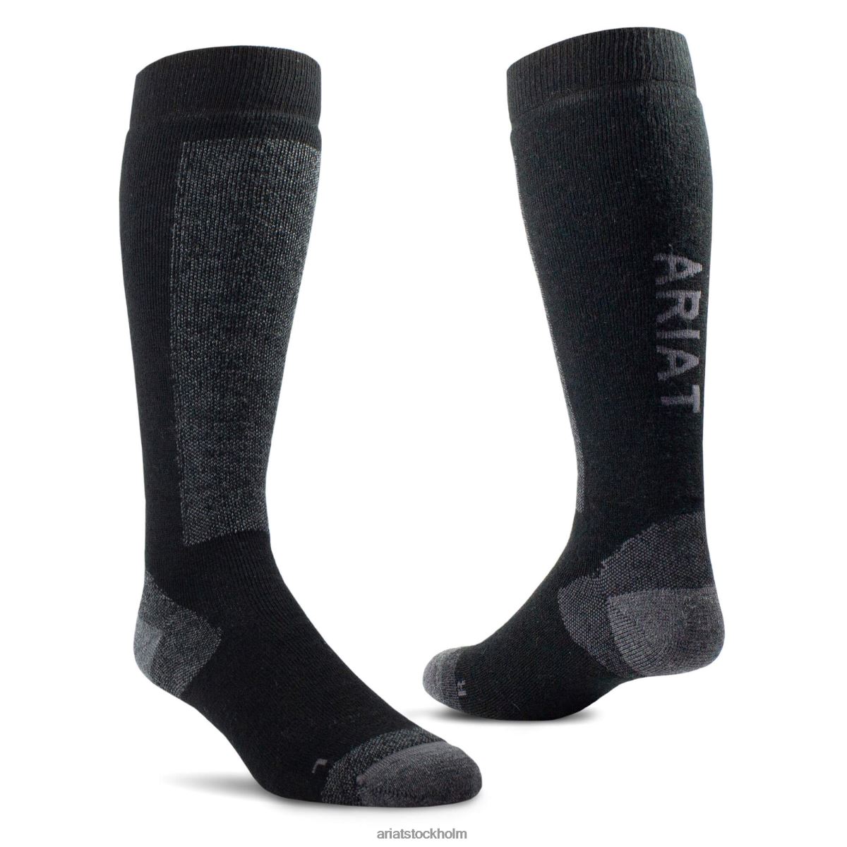 Tillbehör Ariat merino strumpor svart/grå unisex- F04842054
