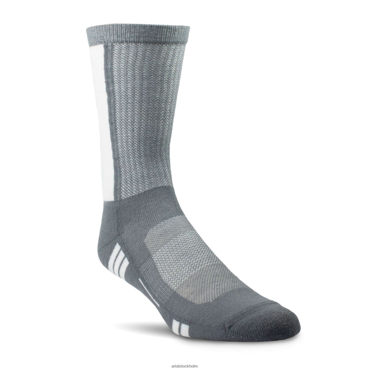 Tillbehör Ariat venttek mid calf performance strumpa 2 par förpackning grå unisex- F04842024